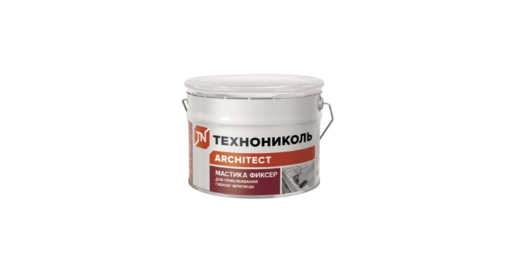 Мастика для гибкой черепицы ТЕХНОНИКОЛЬ №23 Фиксер, ведро 3.6 кг