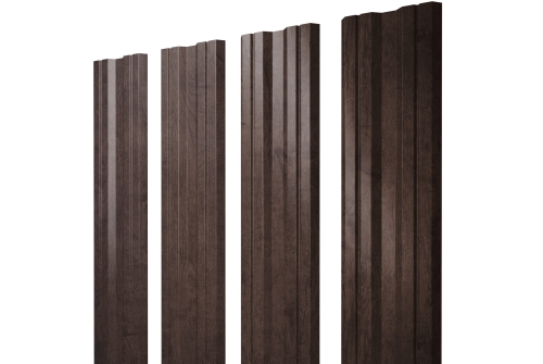 Штакетник Twin с прямым резом 0,45 Print-Double Elite Antique Wood