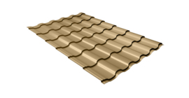 Профиль волновой кредо 0,45 PE RAL 1014 слоновая кость