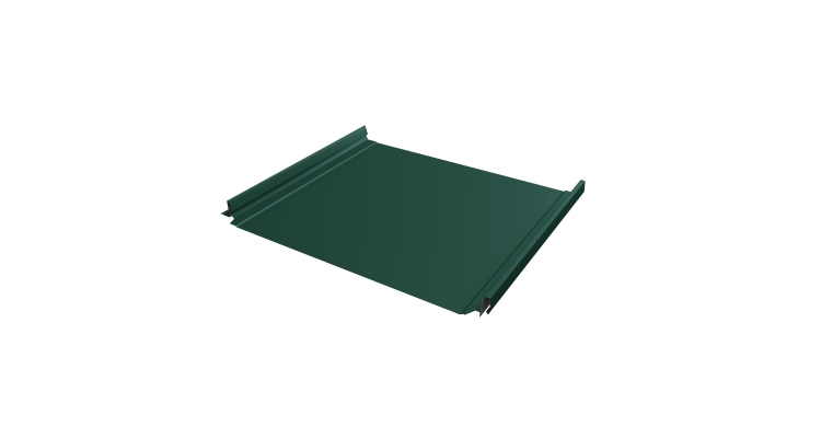 Кликфальц Pro Grand Line 0,45 PE с пленкой на замках RAL 6005 зеленый мох