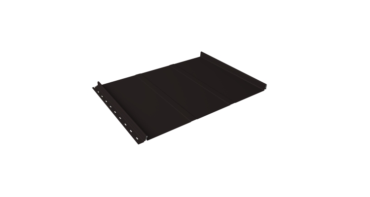 Кликфальц Line Grand Line 0.5 Satin Matt с пленкой на замках RAL 9005 черный