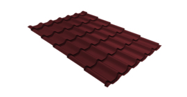 Профиль волновой классик 0,45 PE-Double RAL 3005 красное вино