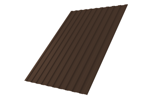 Профнастил С8A 0,5 Velur X RAL 8017 шоколад