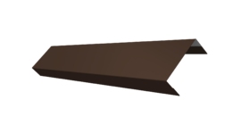 Ламель лицевая 50 забора жалюзи Texas 0.5 Drap TX RAL 8017 шоколад