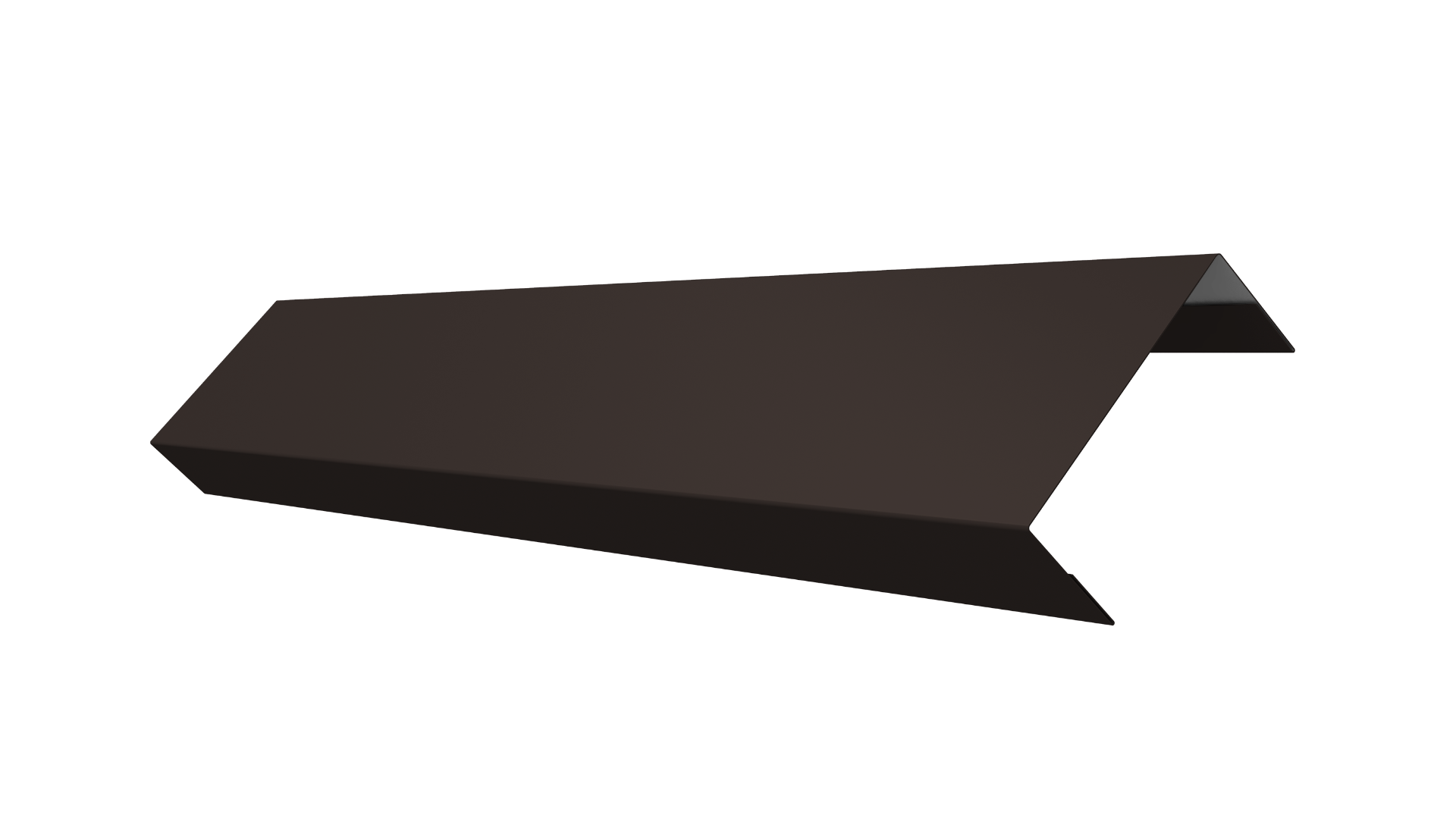 Ламель лицевая 50 забора жалюзи Texas 0.5 Satin Matt TX RR 32 темно-коричневый