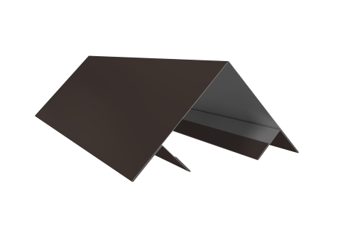 Планка угла внешнего составная верхняя 0,5 Satin Matt RR 32 темно-коричневый (2м)