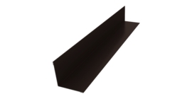 Угол внутренний 50х50 0,5 Drap RR 32 темно-коричневый (2м)