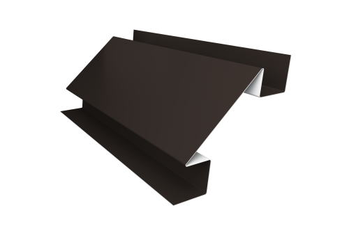Угол внутренний сложный 75мм 0,5 Satin Matt RR 32 темно-коричневый (2м)