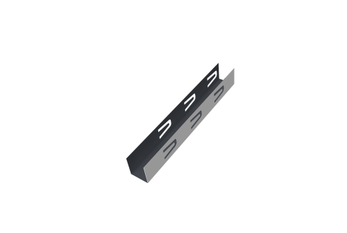 Крепежный вкладыш Б для забора жалюзи Texas с шириной ламели 150 0,5 Satin (2м)