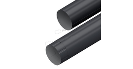 Труба водосточная Металл Профиль ПРОЕКТ D150х1000 Ral 7024