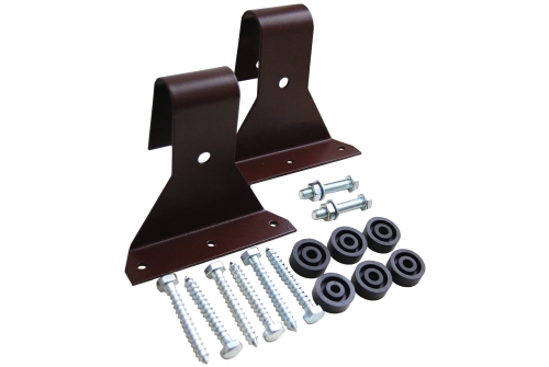 Кронштейн кровельный для лестницы Grand Line RAL 8017 (комплект)