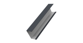 Крышка жалюзи Milan, Tokyo для калиток, ворот 0,5 Drap RAL 7024 мокрый асфальт (2м)