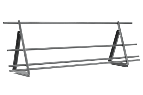 Ограждение кровельное со снегозадержателем Optima 0,65х2м RAL 7004