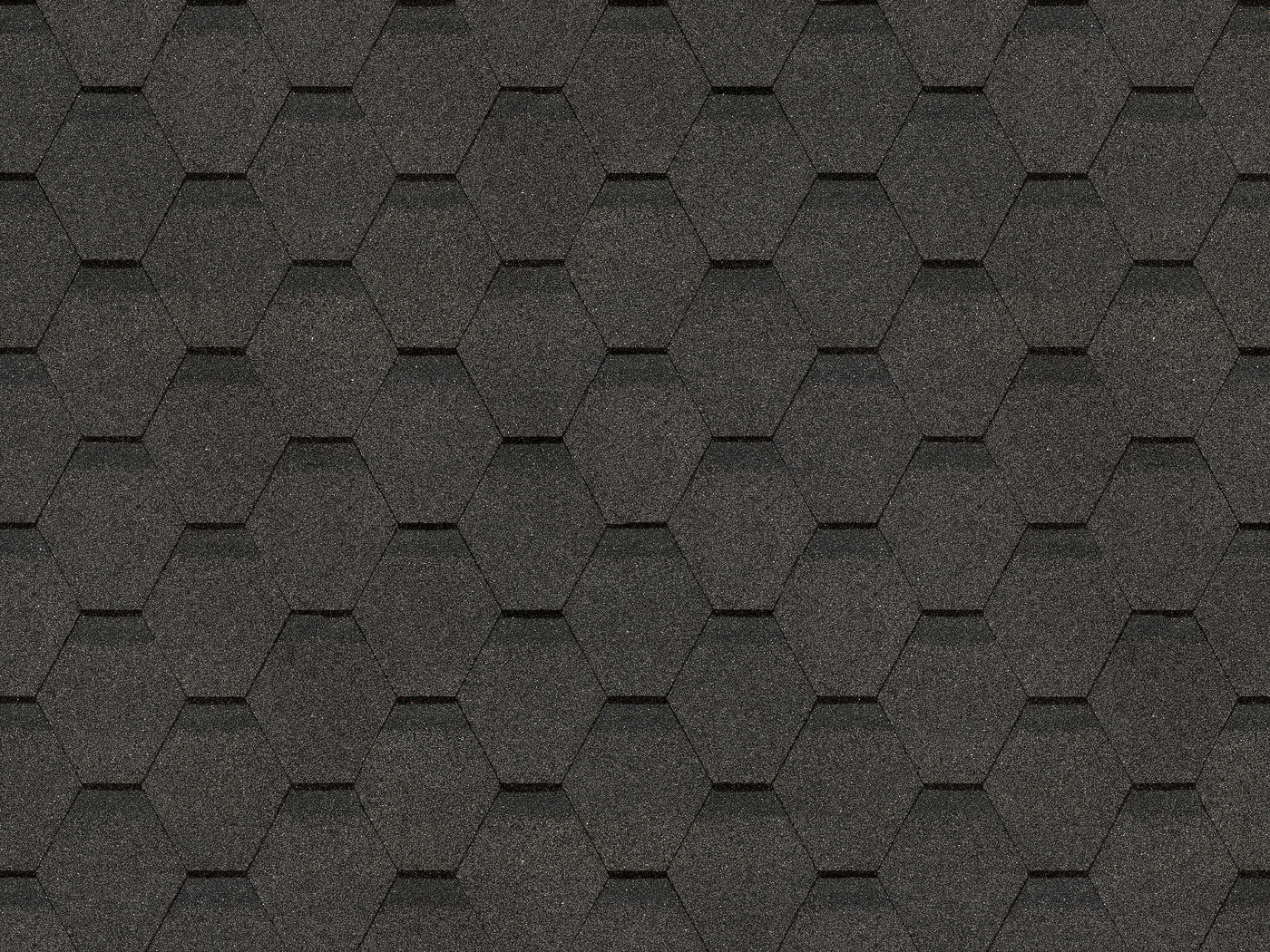 Гибкая черепица Docke Шестигранник, Серый