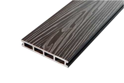 Террасная доска ДПК Grand Line 150х25мм 3D Винтаж венге 4м