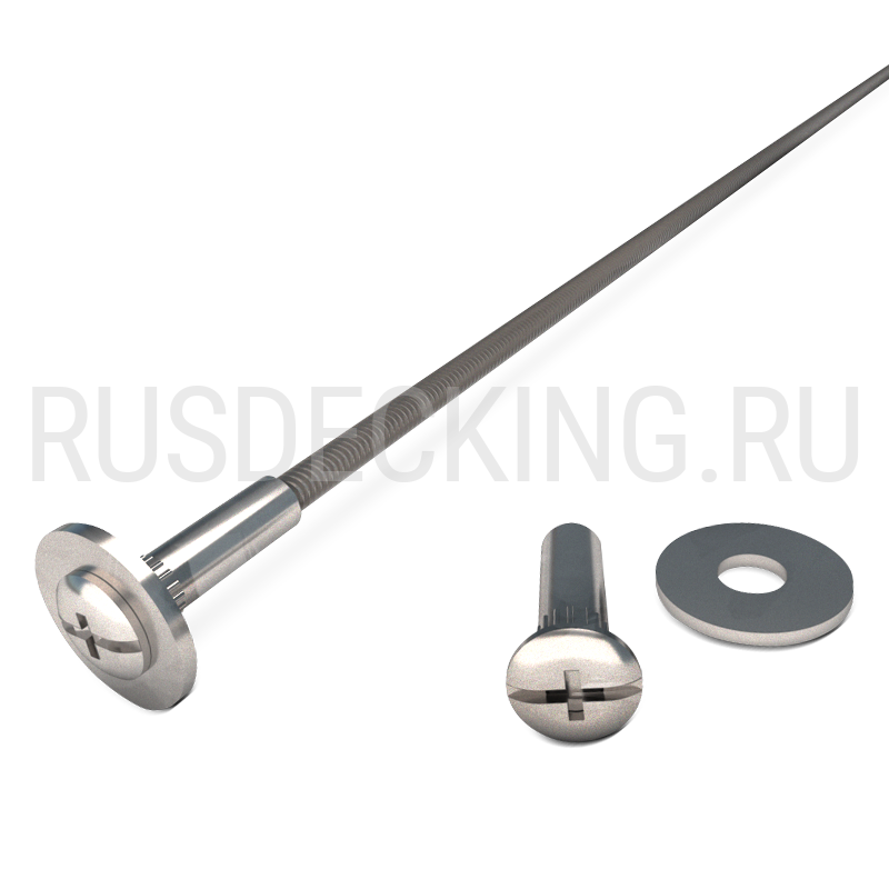 Стяжка для грядочной доски