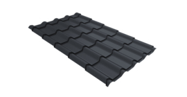 Профиль волновой камея 0,45 Drap-double TX RAL 7024 мокрый асфальт