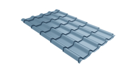 Профиль волновой камея 0,45 Drap TX RAL 5024 пастельно-синий