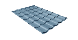 Профиль волновой кредо 0,45 Drap TX RAL 5024 пастельно-синий