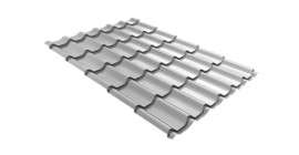 Профиль волновой классик 0,4 PE RAL 9003 сигнальный белый