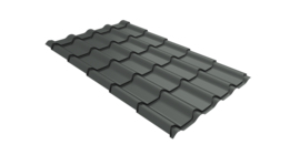 Профиль волновой камея 0,45 PE RAL 7005 мышино-серый